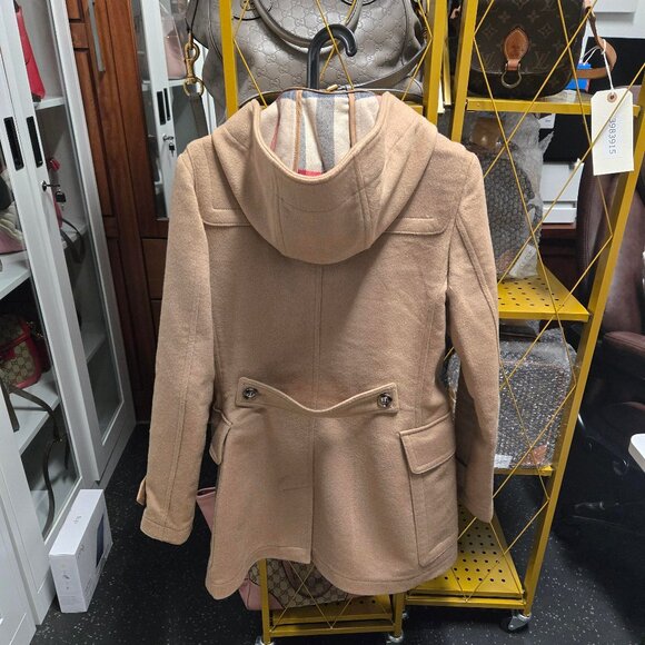 100% Authentic Burberry Blackwell wool duffle Coat New Camel - Picture 7 of 15